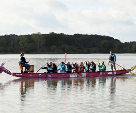 Inauguration Dragon Boat