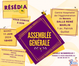 Assemblée Générale Résédia, Maison Sport-Santé 58