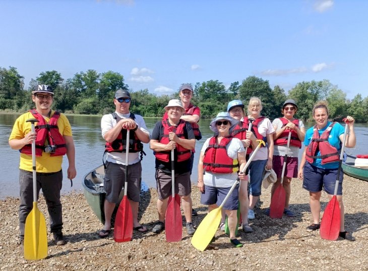 Descente de la Loire en canoe