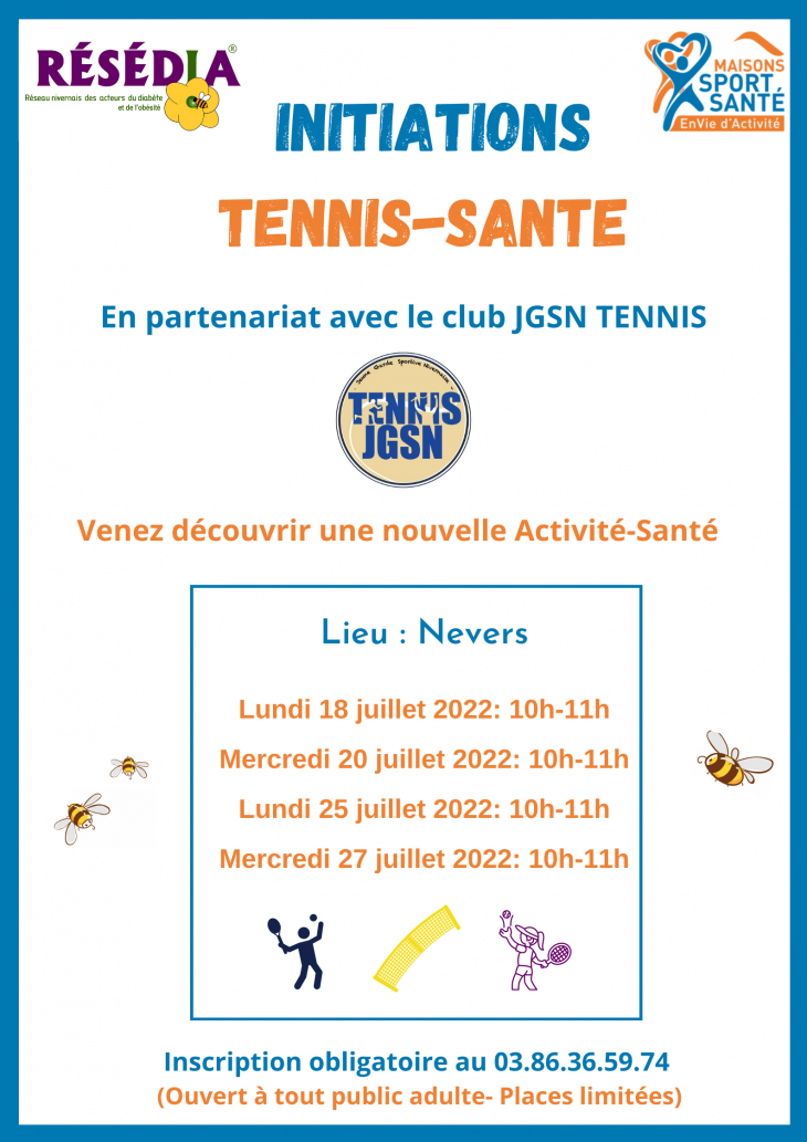 Initiations Tennis-Santé